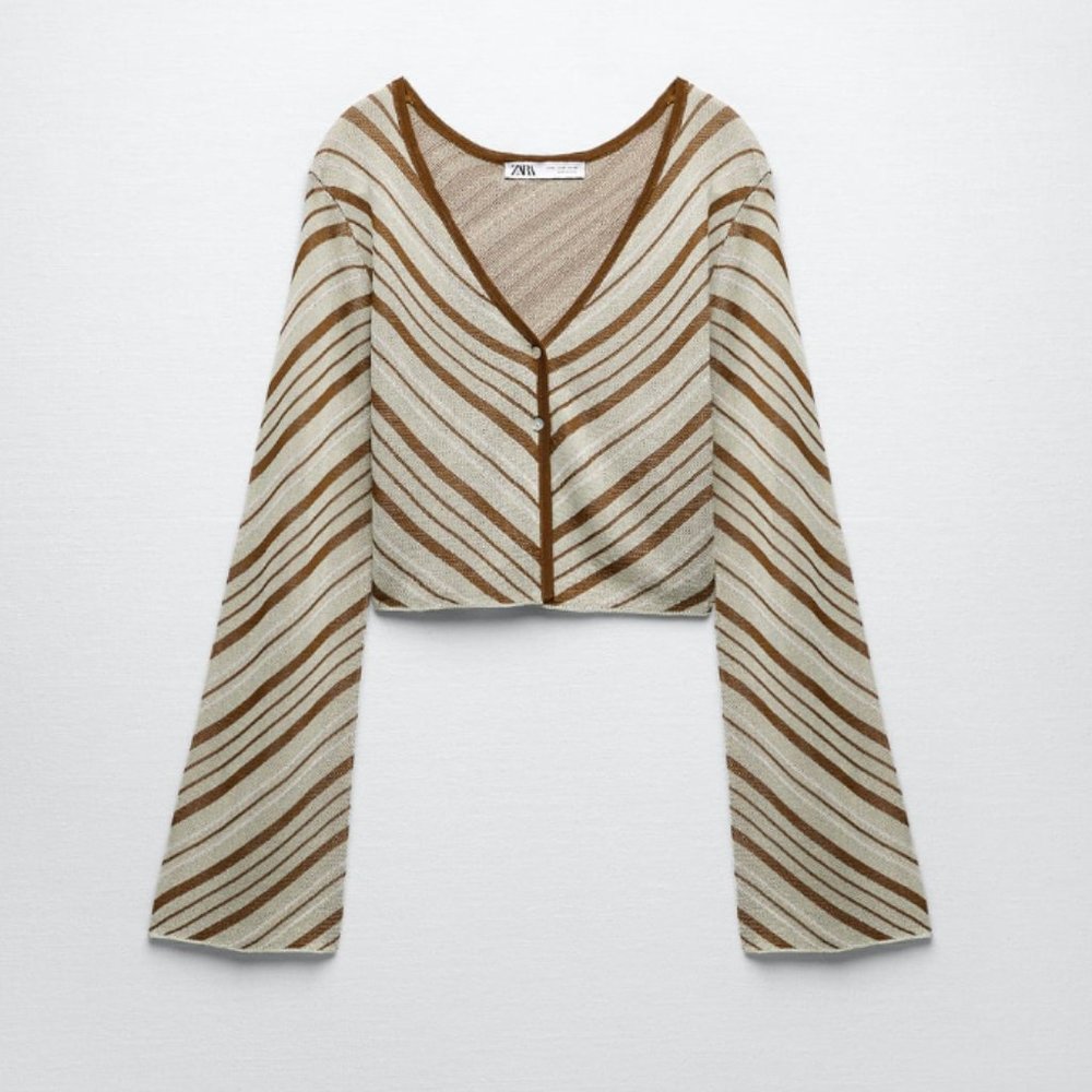 Striped Knit Top